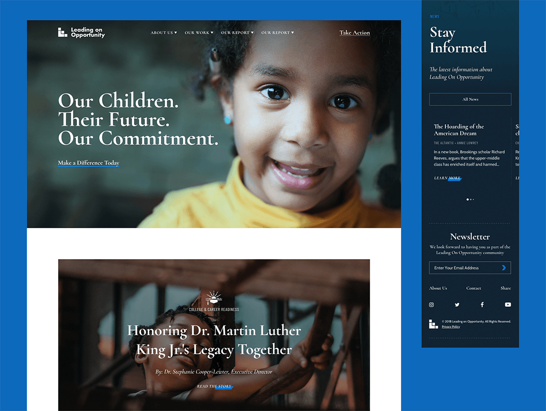 Leading On Opportunity cover